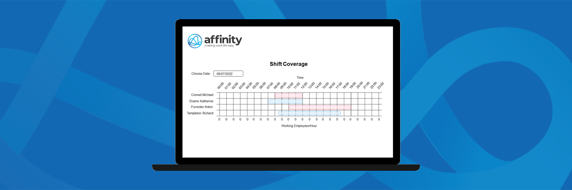 screenshot of Affinity Payroll